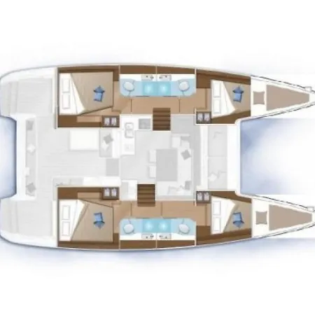 Lagoon 40- Zagvozd Botel *